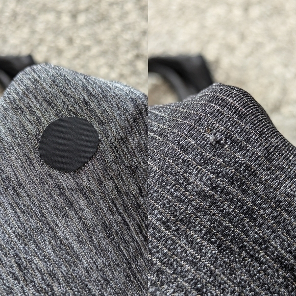 Lululemon Run the Day dark grey racer back scoop neck workout tank top M - Picture 6 of 7